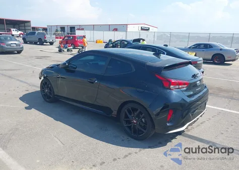2020 Hyundai Veloster Turbo R-Spec z USA, uszkodzony, nr VIN KMHTH6AB0LU021724